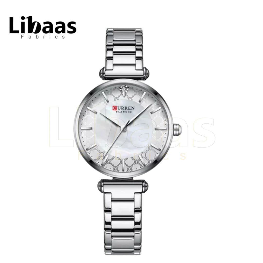 CURRENT WOMEN'S ELEGANT STAINLESS STEEL WATCH - Libaas Fabrics