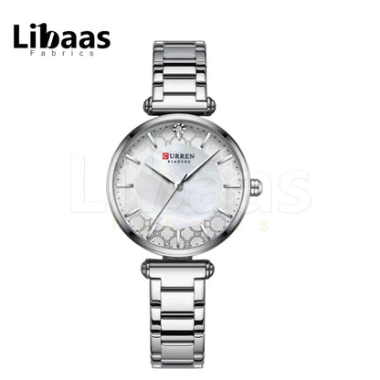 CURRENT WOMEN'S ELEGANT STAINLESS STEEL WATCH - Libaas Fabrics
