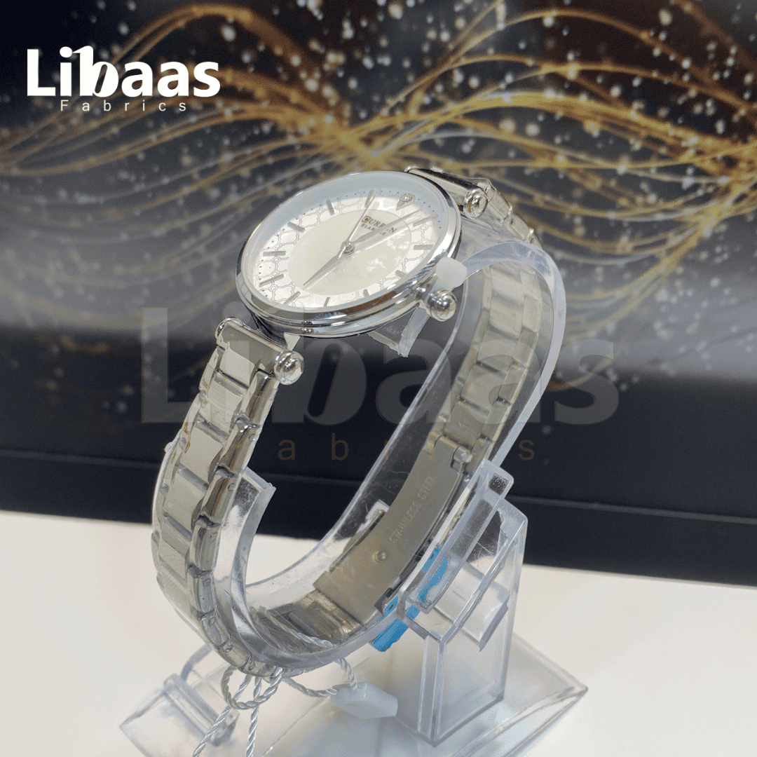 CURRENT WOMEN'S ELEGANT STAINLESS STEEL WATCH - Libaas Fabrics