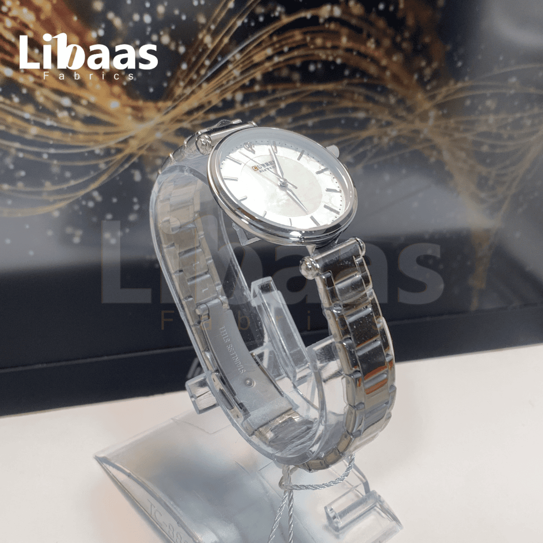 CURRENT WOMEN'S ELEGANT STAINLESS STEEL WATCH - Libaas Fabrics