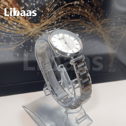 CURRENT WOMEN'S ELEGANT STAINLESS STEEL WATCH - Libaas Fabrics