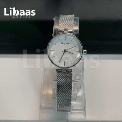 CURRENT WOMEN'S PREMIUM STAINLESS STEEL WATCH - Libaas Fabrics