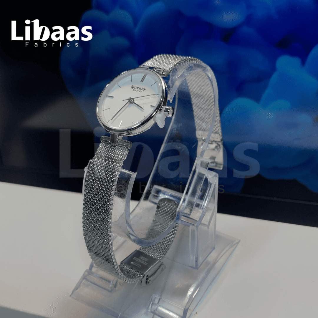 CURRENT WOMEN'S PREMIUM STAINLESS STEEL WATCH - Libaas Fabrics