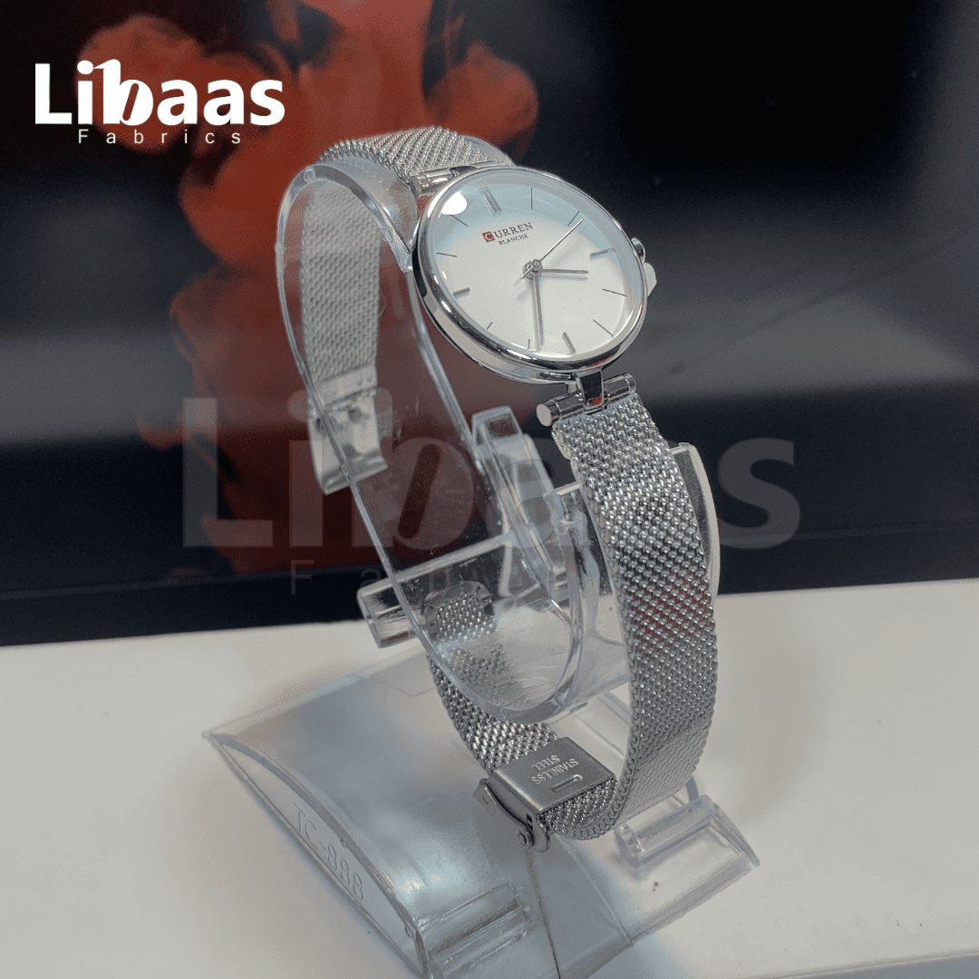 CURRENT WOMEN'S PREMIUM STAINLESS STEEL WATCH - Libaas Fabrics