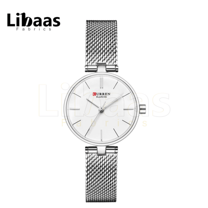 CURRENT WOMEN'S PREMIUM STAINLESS STEEL WATCH - Libaas Fabrics