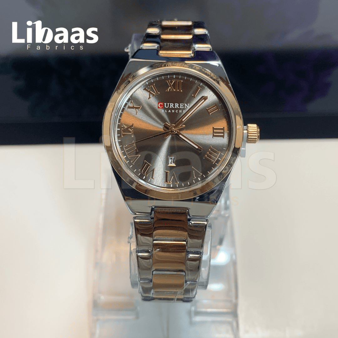 CURRENT WOMEN'S PREMIUM STAINLESS STEEL WATCH - Libaas Fabrics