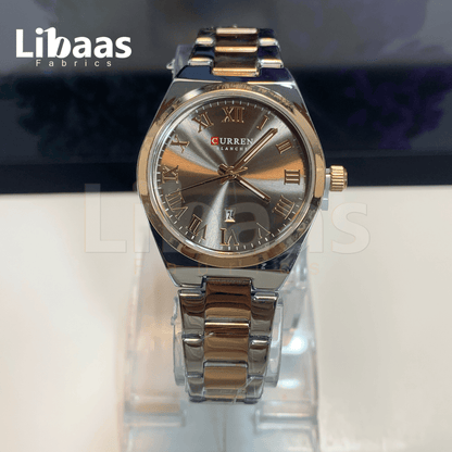 CURRENT WOMEN'S PREMIUM STAINLESS STEEL WATCH - Libaas Fabrics