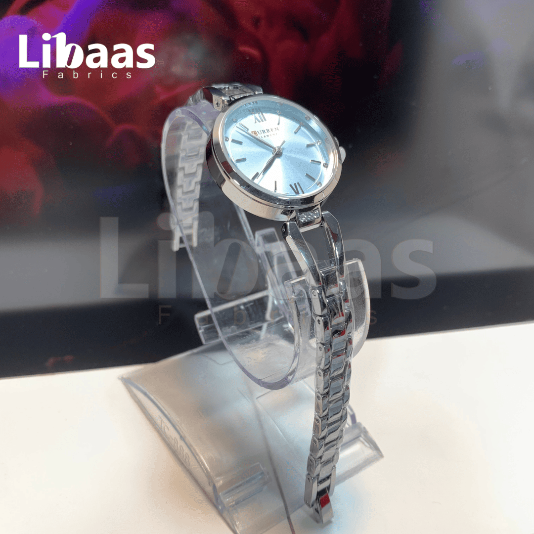 CURRENT WOMEN'S PREMIUM STAINLESS STEEL WATCH - Libaas Fabrics