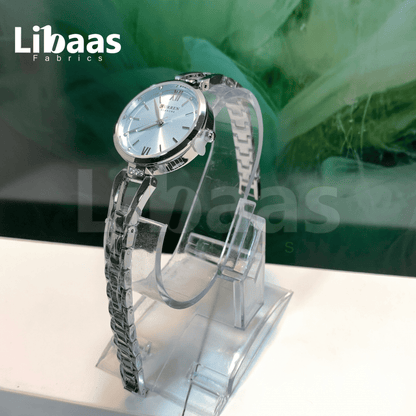 CURRENT WOMEN'S PREMIUM STAINLESS STEEL WATCH - Libaas Fabrics