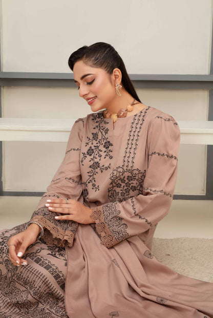 GULL - E - RUKH – Doria Viscose Jacquard Broshia Collection (Unstitched) - Libaas Fabrics