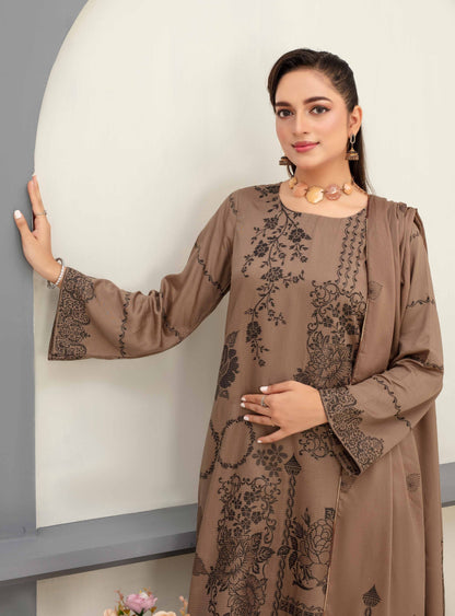 GULL - E - RUKH – Doria Viscose Jacquard Broshia Collection (Unstitched) - Libaas Fabrics