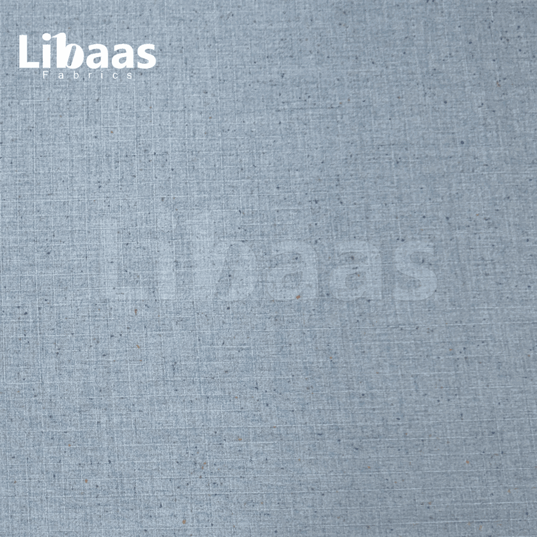 Imported Kashmiri Wool - Frosted Blue Mist - England Fashion - Libaas Fabrics