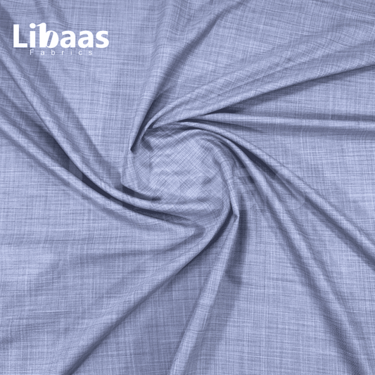 Imported Suiting Lavender Crosscheck High Twist Blend – England Fashion (Dormeuil Premium) - Libaas Fabrics