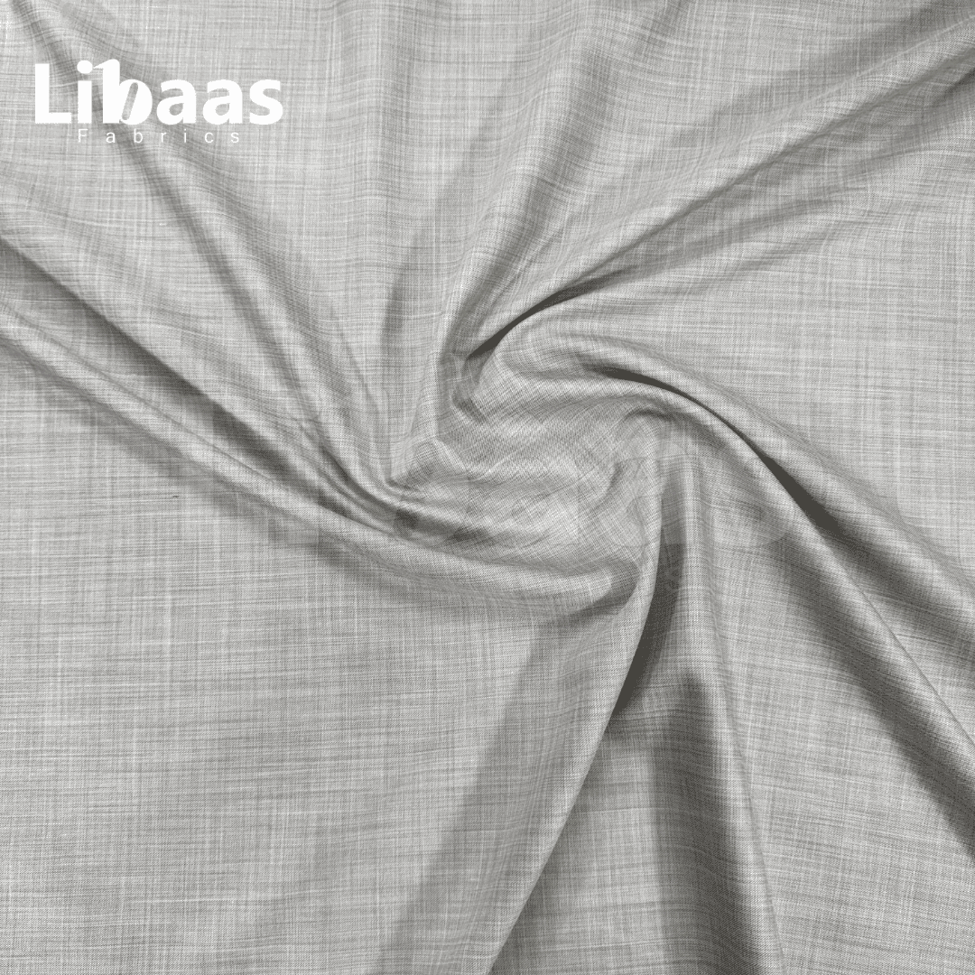 Imported Suiting Platinum Grey Check High Twist Blend – England Fashion ( Dormeuil Premium) - Libaas Fabrics