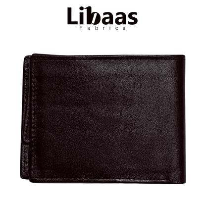 JG Design Premium Men's Wallet – Dark Brown - Libaas Fabrics