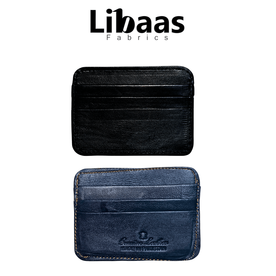 Leather Card Holder Set – Pack of 2 - Libaas Fabrics
