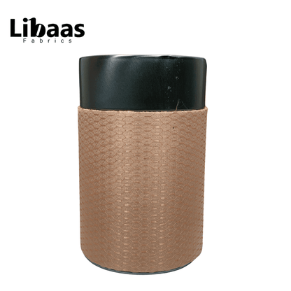 Luxury 3 - Piece Tie Set – Soft Peach with Textured Weave - Libaas Fabrics