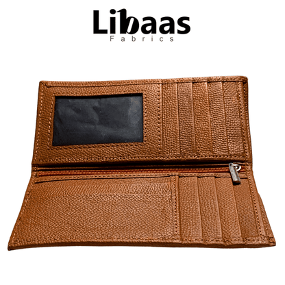 Premium Bi - Fold Travel Wallet - Libaas Fabrics
