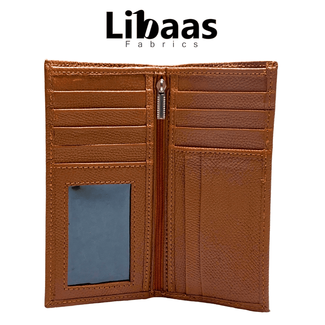 Premium Bi - Fold Travel Wallet - Libaas Fabrics