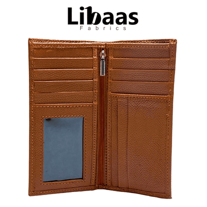 Premium Bi - Fold Travel Wallet - Libaas Fabrics