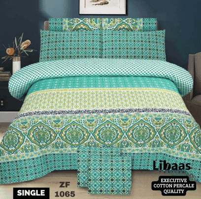 Premium Quality Single Bedsheet Set - Libaas Fabrics