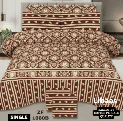 Premium Quality Single Bedsheet Set - Libaas Fabrics