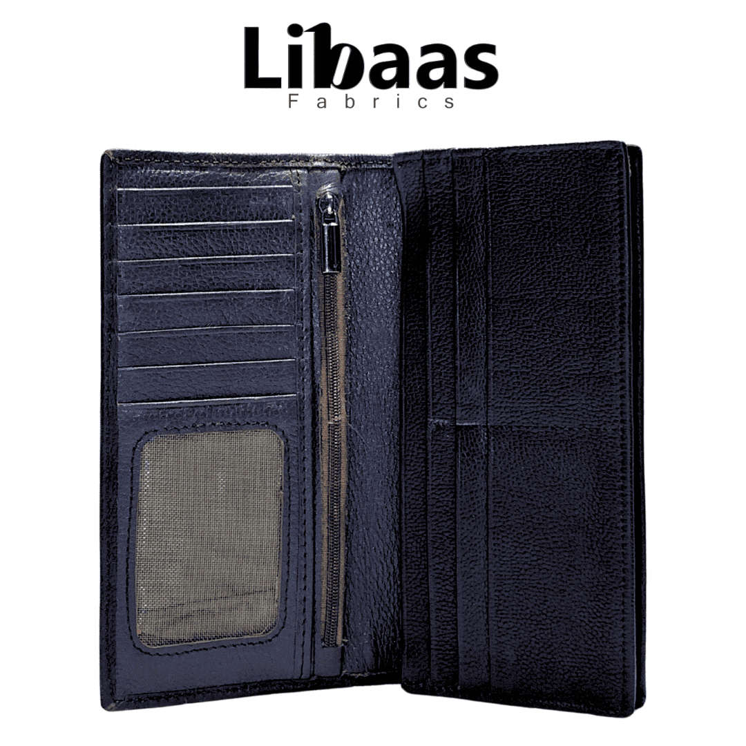 Premium Travel Wallet –Dark Brown Edition - Libaas Fabrics