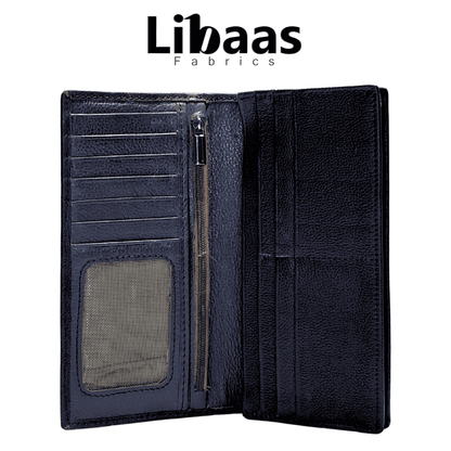 Premium Travel Wallet –Dark Brown Edition - Libaas Fabrics