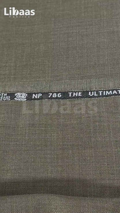 Imported Suiting Ultimate High Twist Blend – Olive Khaki (Dormueil Premium)