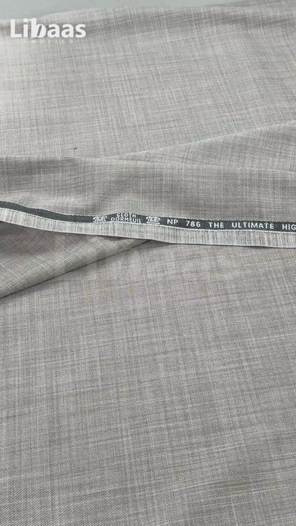 Imported Suiting Classic Grey Twisted Blend – England Fashion (Dormeuil Premium)