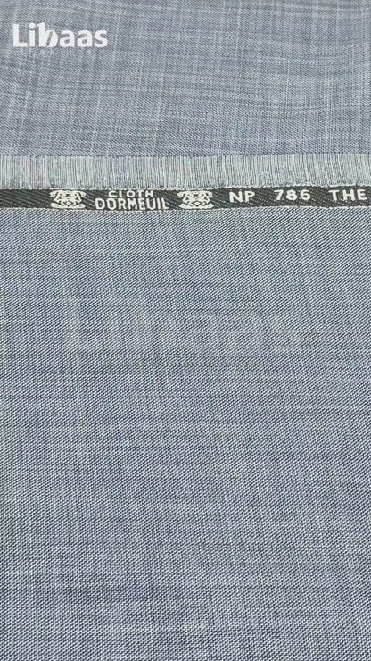 Imported Suiting Lavender Crosscheck High Twist Blend – England Fashion (Dormeuil Premium)