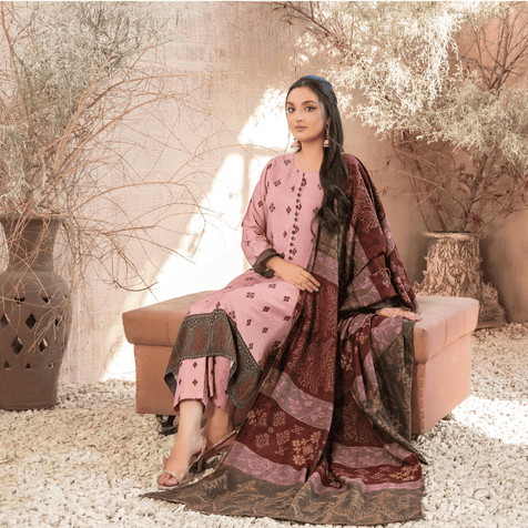 SAFAK Shawl – Digital Print Collection by Tawakkal (Unstitched) - Libaas Fabrics