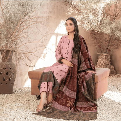 SAFAK Shawl – Digital Print Collection by Tawakkal (Unstitched) - Libaas Fabrics