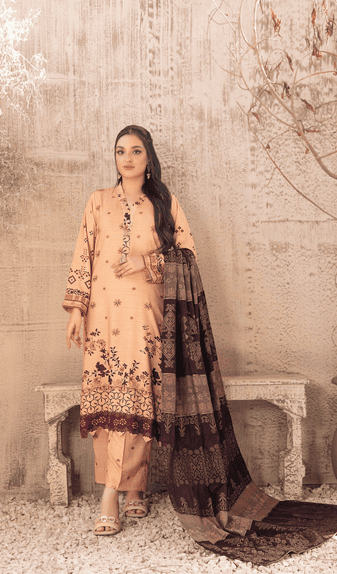 SAFAK Shawl – Digital Print Collection by Tawakkal (Unstitched) - Libaas Fabrics