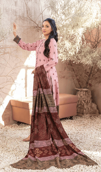 SAFAK Shawl – Digital Print Collection by Tawakkal (Unstitched) - Libaas Fabrics