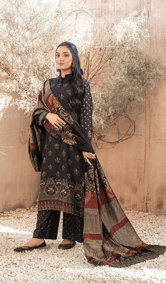 SAFAK Shawl – Digital Print Collection by Tawakkal (Unstitched) - Libaas Fabrics