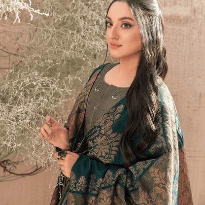 SAFAK Shawl – Digital Print Collection by Tawakkal (Unstitched) - Libaas Fabrics