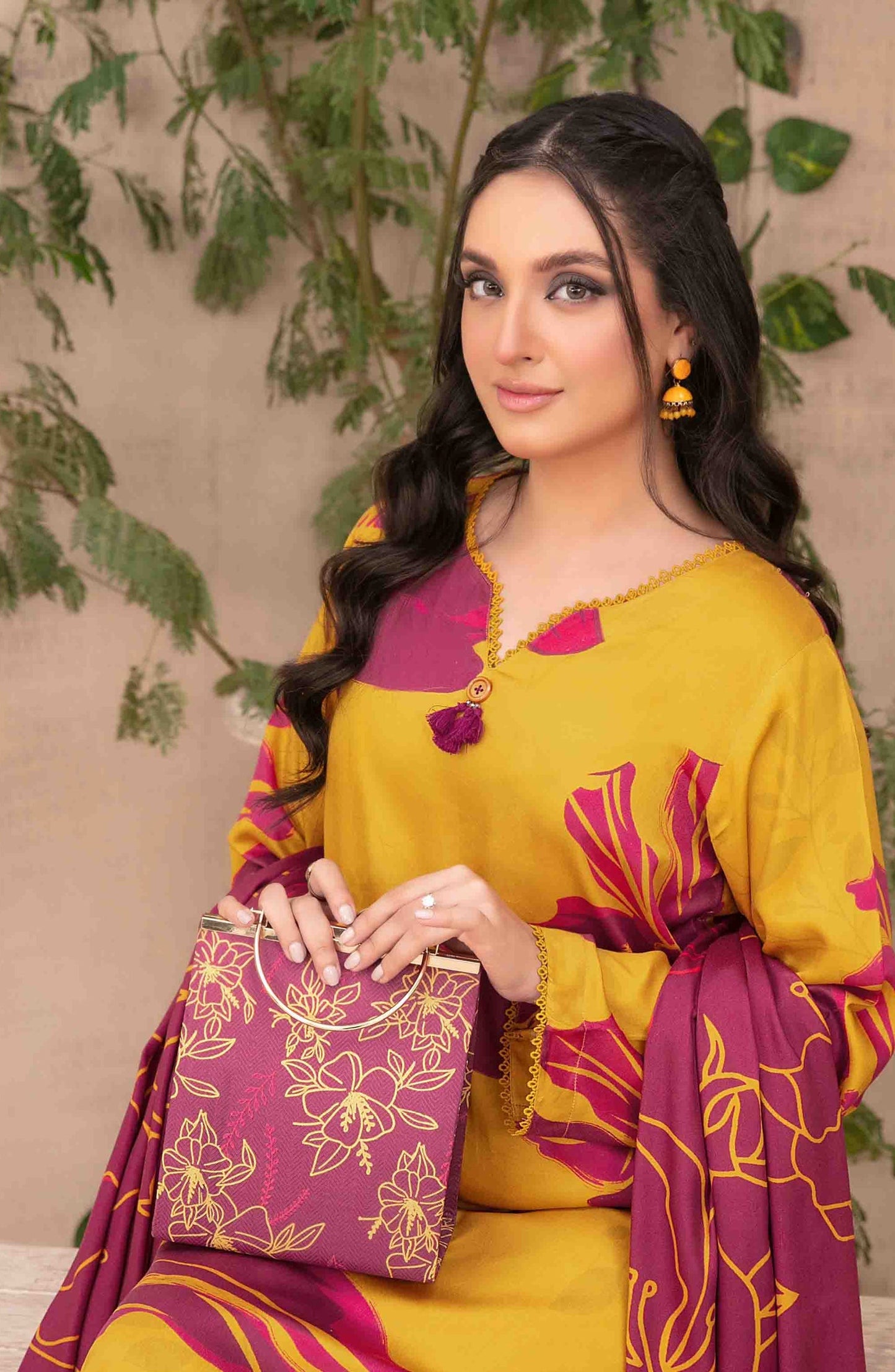 TAWAKAL Layina New Arrival Designer Stitched Dress D - 5086 - Libaas Fabrics