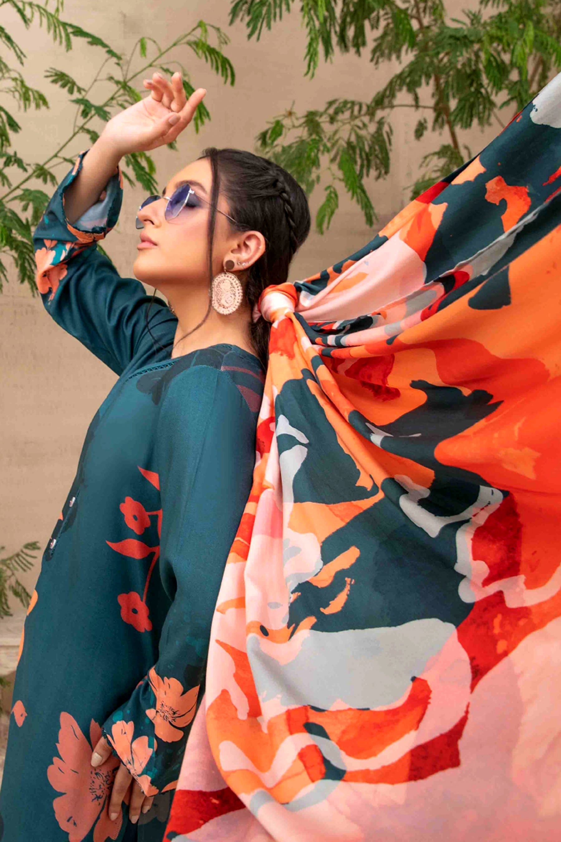 TAWAKAL Layina New Arrival Designer Stitched Dress D - 5088 - Libaas Fabrics