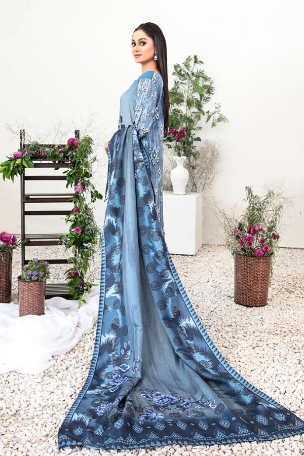 TAWAKAL suhaila New Arrival Designer Stitched Dress D - 3698 - Libaas Fabrics