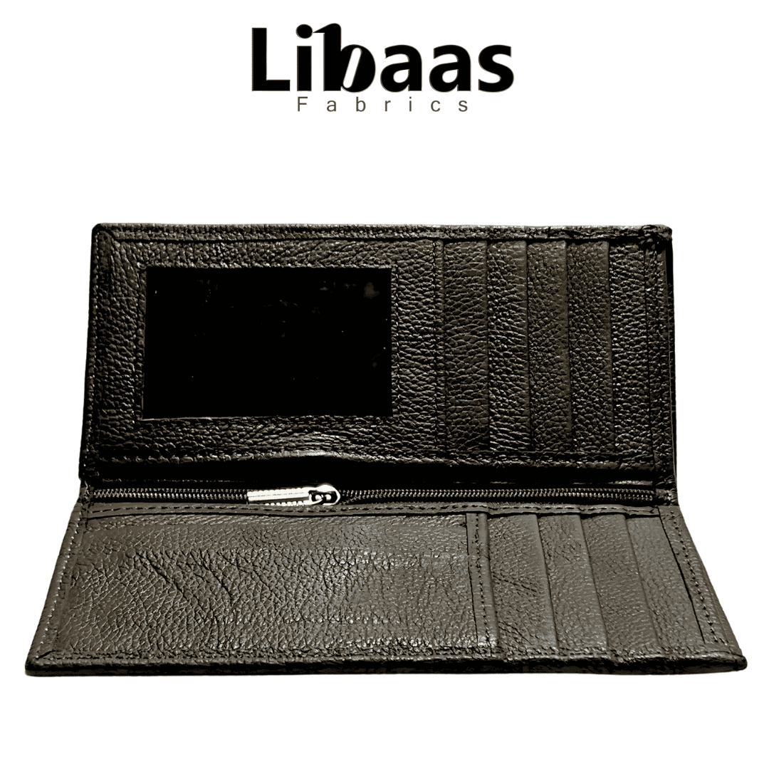 Travel Wallet – Genuine Leather Organizer - Libaas Fabrics
