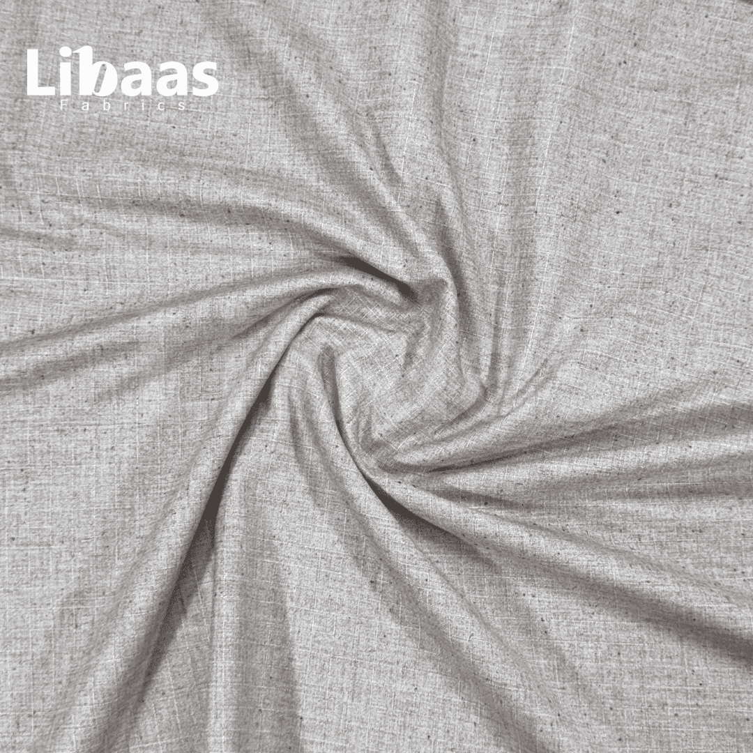 Ultimate High Twist Blend Kashmiri Wool – Blush Ivory Mist (Premium Imported) - Libaas Fabrics