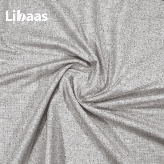 Ultimate High Twist Blend Kashmiri Wool – Blush Ivory Mist (Premium Imported) - Libaas Fabrics