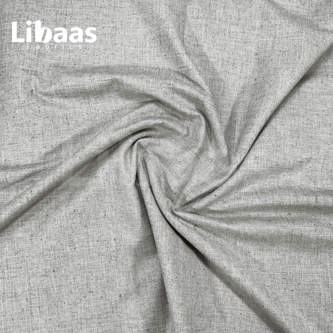 Ultimate High Twist Blend Kashmiri Wool – Dusty Pearl Gray (Premium Imported) - Libaas Fabrics