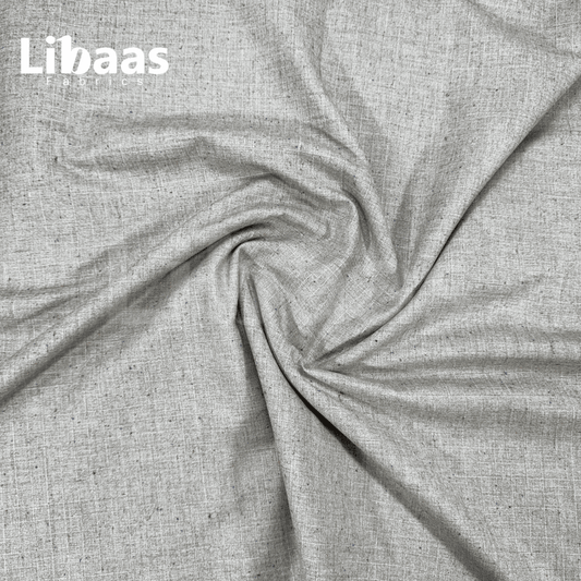 Ultimate High Twist Blend Kashmiri Wool – Dusty Pearl Gray (Premium Imported) - Libaas Fabrics