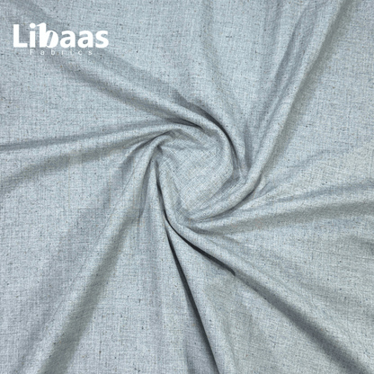 Ultimate High Twist Blend Kashmiri Wool – Misty Steel Blue (Premium Imported) - Libaas Fabrics